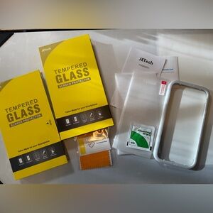 JETech Tempered Glass Screen Protector for IPhone 13 ProMax
